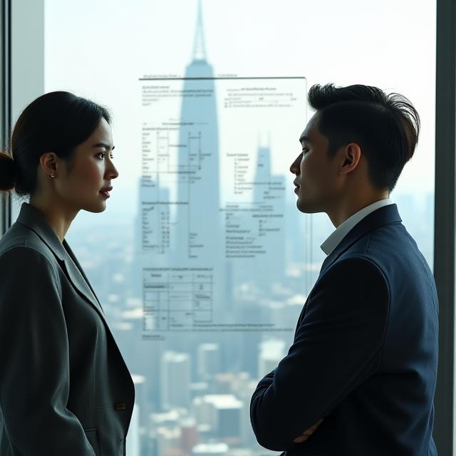 深い対話を行うコンサルティング風景